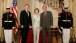 President George W. Bush and First Lady Laura Bush Welcome Prime Minister Tony Blair