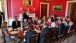 President Barack Obama and First Lady Michelle Obama host a lunch for members of the Bush family