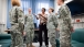 First Lady Michelle Obama Talks With Medical Personnel