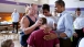 President Obama and the First Lady Comfort People at Holt Elementary School