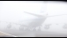 Air Force One is shrouded in fog