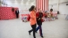 First Lady Michelle Obama visits the Toys for Tots distribution center in Washington, D.C.