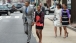 The First Family Arrives At St. John's Church