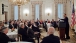 President Barack Obama answers questions with a bipartisan group of governors
