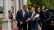 Taoiseach Kenny Presents President Obama with a Hurling Stick