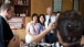Vice President Joe Biden takes photo with family in snack shop, Bejing