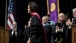 The First Lady Pauses After Delivering The Commencement Address