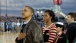 President Obama And The First Lady Watch The Retiring Of The Colors