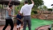 President Barack Obama and First Lady Michelle Obama play mini golf with daughter Sasha in Panama City Beach, Fla