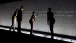 The Obama family at the Martin Luther King, Jr. National Memorial 