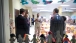 Secretary of Education Arne Duncan Speaks With Major General Anthony Jackson
