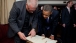 President Obama Looks Over Ancestral Documents