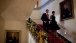 Christmas First Family: Obama coming downstairs 2009