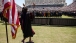 The First Lady Waves To Students In Lane Stadium