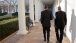 President Obama Walks with John Holdren