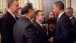 President greets Mayor Schmitt during Conference of Mayors 