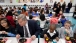 Agriculture Secretary Tom Vilsack and First Lady Michelle Obama Have Lunch with Students at Parklawn Elementary School