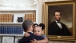 President Obama Holds Arianna Holmes
