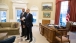 President Obama With Charles Barkley In The Oval Office