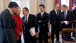Chief of Staff Lew, Secretary of State Clinton, and National Economic Council Director Sperling