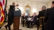 President Barack Obama has a meeting with the National Governors Association in the White House, Feb. 25, 2013