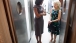 First Lady Michelle Obama and Dr. Jill Biden Talk Outside the State Dining Room