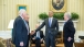 President Obama talks with Senate Judiciary Committee leadership