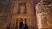 The President Views The Treasury In Petra