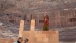 A Jordanian Soldier Stands Watch