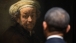 President Obama Looks At Rembrandt's "Self-Portrait As The Apostle Paul"
