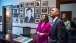 Vicki Kennedy shows The President a replica of Sen. Kennedy's office