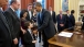 President Obama Gives a Signing Pen to Jacob Miller