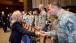 Dr. Biden Greets Guest At Penn