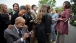 Sherman And Tammie Gillums Look At Their Pictures