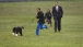 President Barack Obama with Malia, Sasha and Bo 