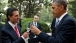 President Obama And President Nieto Share A Toast