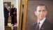 President Barack Obama Is Reflected In A Mirror