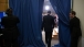 President Barack Obama Prepares To Take The Stage