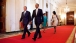 President Obama Walks with Former President Bush