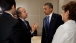 President Barack Obama Talks With President Felipe Calderón Of Mexico