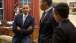 The President Talks With Advisors In The Oval