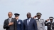 President Obama at the Departure Ceremony with President Macky Sall 