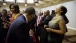 President Obama and First Lady Michelle Obama Dance with Guests