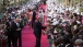 President Obama and First Lady Michelle Obama Shake Hands with the Crowd in Dar es Salaam, Tanzania