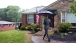 President Barack Obama arrives at Kelly Bryant's home