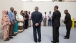 President Obama and former President George W. Bush at the U.S. Embassy 