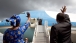 President Obama and First Lady Michelle Obama Wave to President Jakaya Kikwete of Tanzania and First Lady Salma Kikwete 