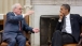 President Obama Meets with Warren Buffett in the Oval Office