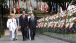 President Obama Arrives for Wreath Laying Ceremony 