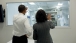 President Obama Waves to an Employee During a Tour of Johnson Controls Inc.